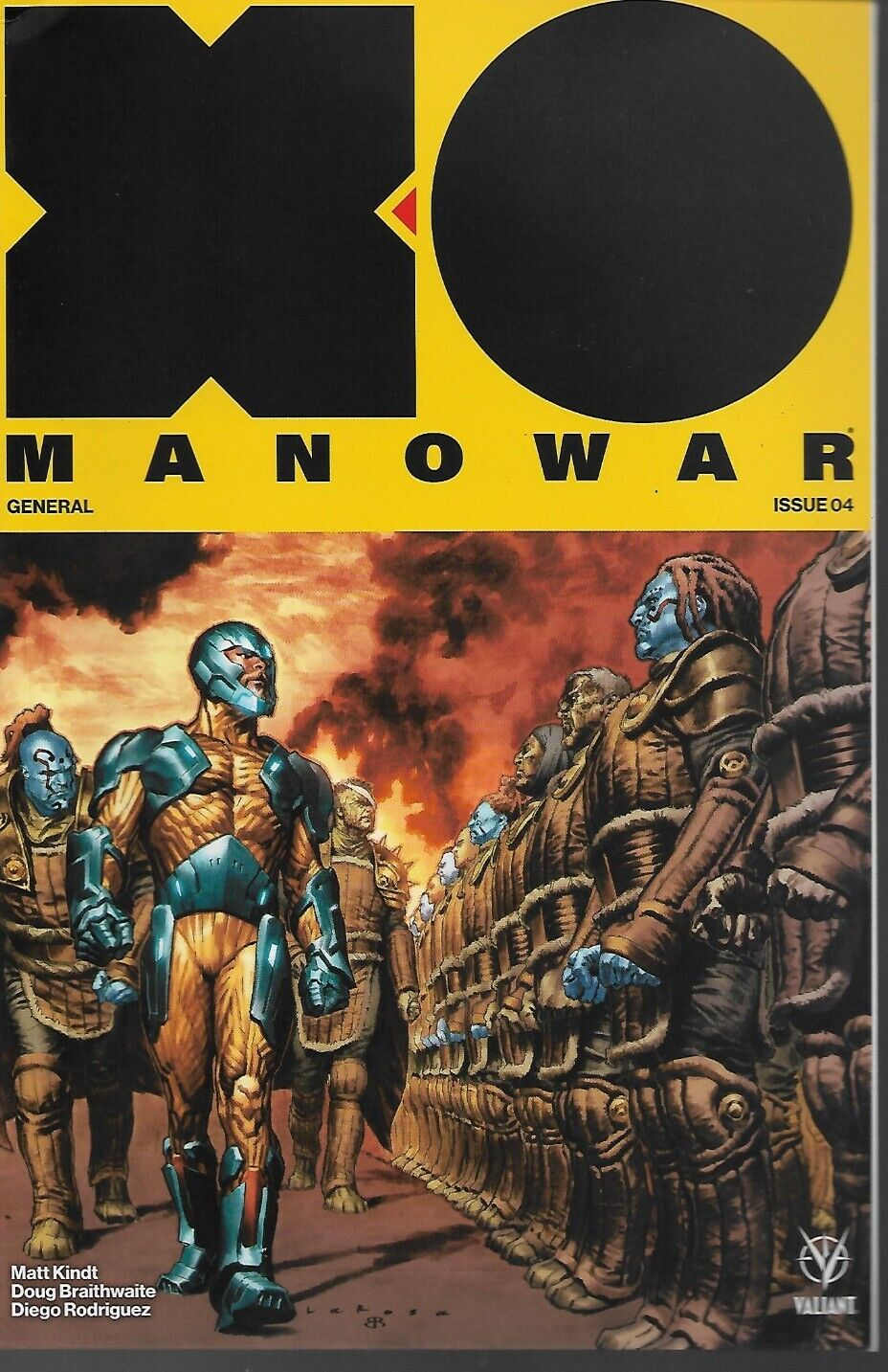 X-O MANOWAR (2017) #4 - Back Issue (S)