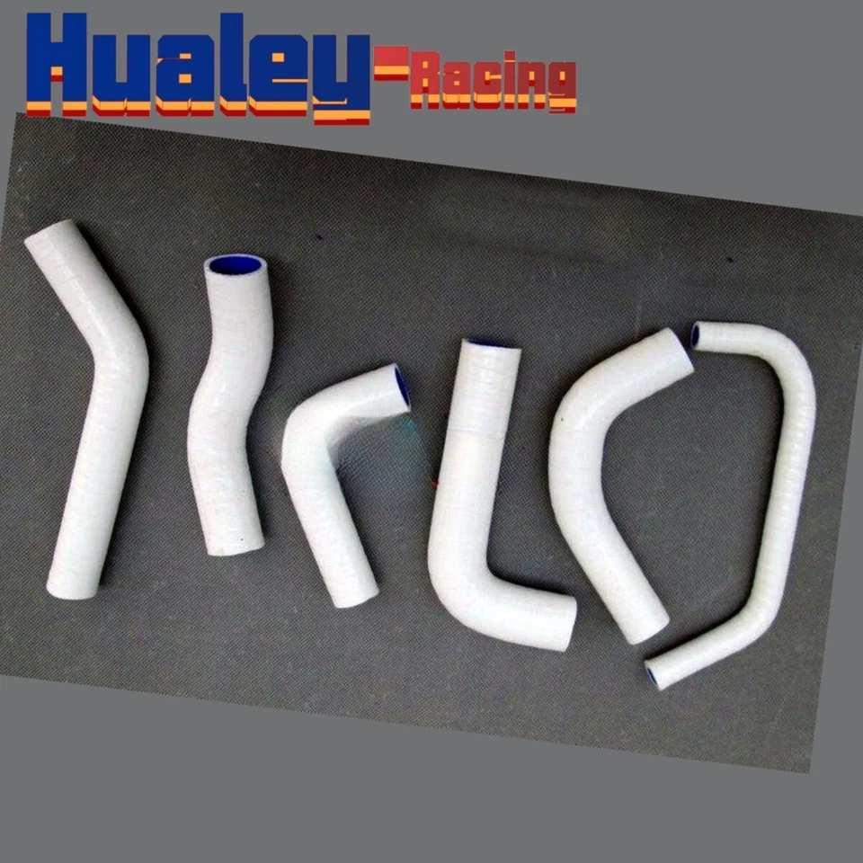 Mangueras de radiador de silicona blancas para Honda XR650R 2000-2009 2001 2002 2003 2004 06 Foto 2 de 4