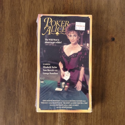 RARE - Poker Alice (1993) - VHS - Elizabeth Taylor - Like New Condition w/Shrink - Picture 8 of 8
