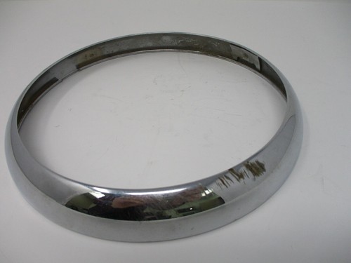 Harley-Davidson OEM 06-13 FL Chrome Headlamp Trim 67712-83A Damaged - Bild 3 von 8