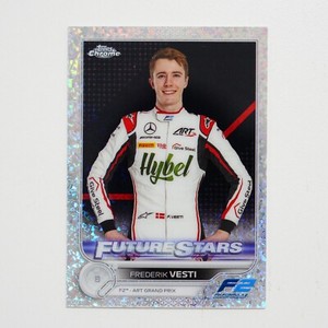 2022 Topps Chrome Formula 1 Mini-Diamond Refractor /299 Frederik Vesti #85