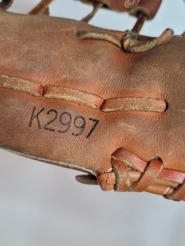 Guante de béisbol de cuero MacGregor BIG MAC K2997 12,5" DERECHO Mizuno Rawlings en muy buena condición - Imagen 5 de 8