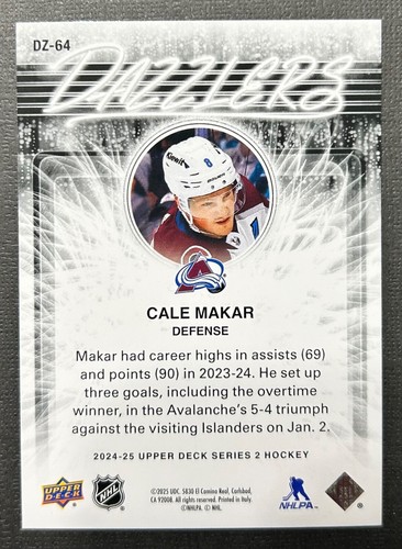 2024-25 Upper Deck Series 1 & 2 Inserts YOU PICK LIST - Picture 87 of 491