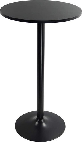 Round Bar Table Cocktail Bistro Pub club Dining metal waterproof restaurant home - Picture 3 of 8
