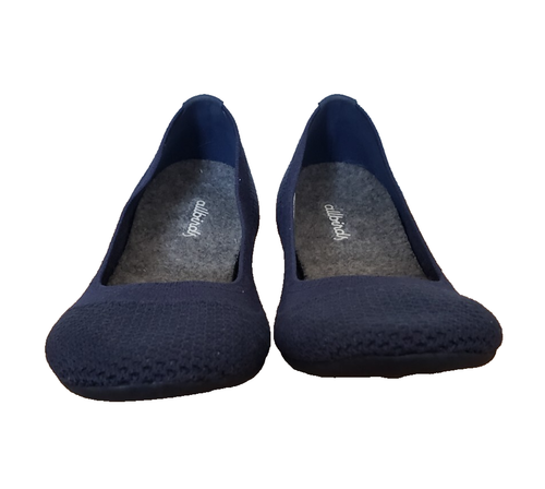 Allbirds Tree Breezers Ballet Flats Womens Sz 7.5 Navy Blue Slip On Comfort Shoe - Picture 5 of 11
