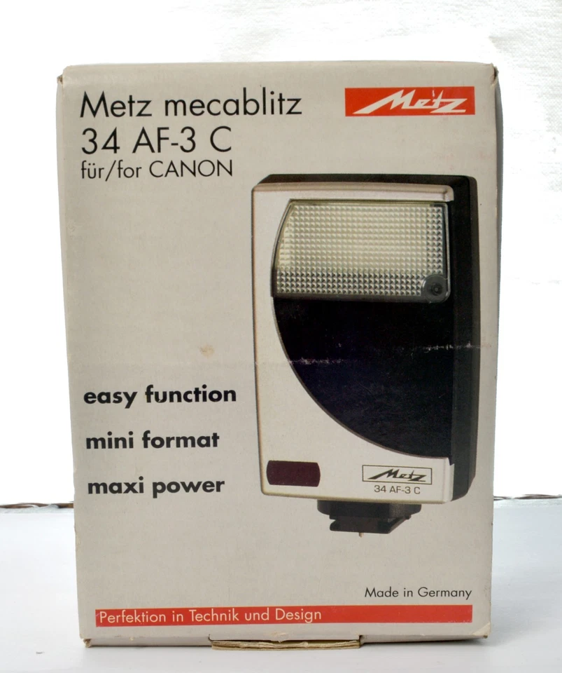 METZ MECABLITZ 34 AF-3 Shoe Mount Flash for CANON - Image 3 of 4