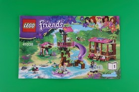 LEGO® Friends 41038 Jungle Rescue Base Instruction Manuals Only! Tree House