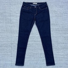 Levi's 535 Legging Jeans Women's W32 L32 Indigo Skinny Stretch Denim Mid Rise