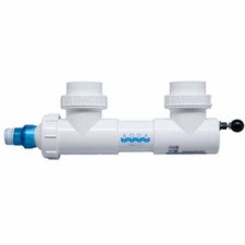 Aqua Ultraviolet 8 watt UV 2in ports white with Wiper - A00005