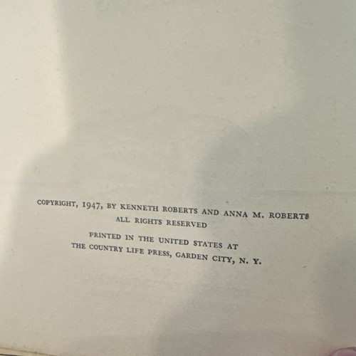 Lydia Bailey by Kenneth Roberts 1947 1st Edition HC Doubleday - Vintage - Picture 6 of 8