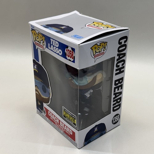 Funko Pop! Vinyl: 1358 Ted Lasso Coach Beard Entertainment Earth Exclusive RARE - Picture 2 of 4