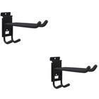 2 pcs  Delicate Wall Storage Hook Simple Multi-purpose Hook Premium Iron Hook