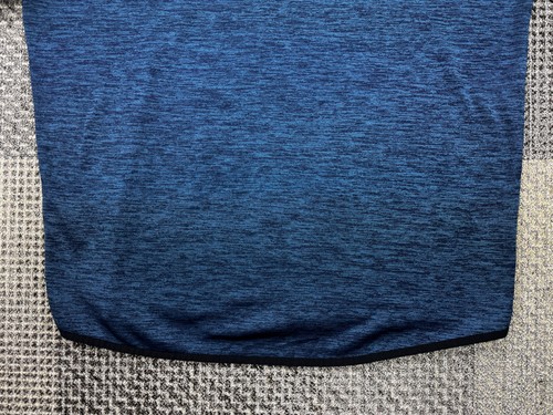Pullover Under Armour L/ColdGear azul jaspeado fellado cuarto cremallera - Imagen 9 de 17