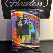 2025 Panini Absolute Grey Zabel Rookie RC #125 Blue /150 Seahawks