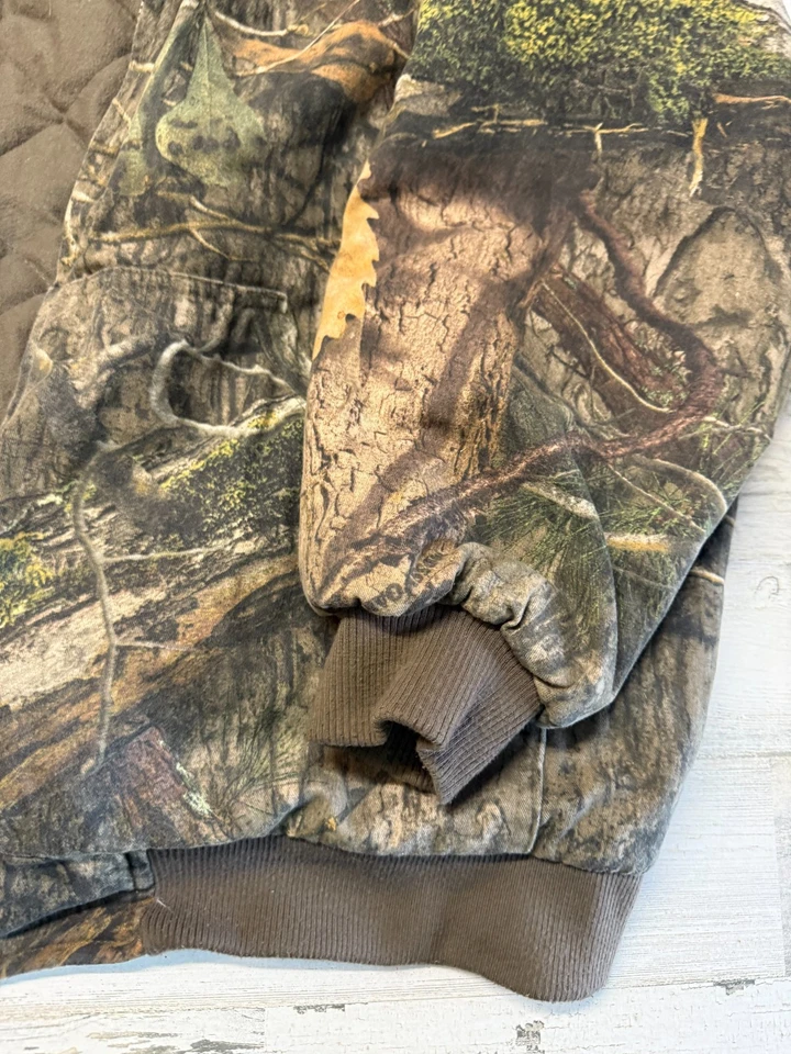 Chaqueta de bombardero Mossy Oak Mountain Country aislada camuflada para hombre talla 3XL cálida Foto 3 de 4