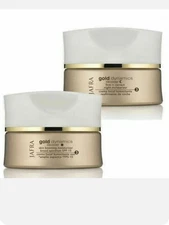 Jafra Gold Dynamics Skin Boosting Moisturizer SPF 15 & Night Cream Fullsize Set