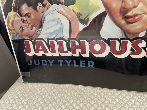 Vintage 1987 Elvis Presley “Jailhouse Rock” Movie Poster Iconic Images 28”x20”** - Picture 3 of 9