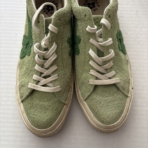 Converse One Star OX X Golf Le Fleur Bachelor Gamuza Verde Para Hombres 10 Wms 12 Tyler - Imagen 12 de 13