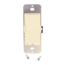 Leviton 48211-AVC Almond Cat 5 Decora Rocker Digital Audio Volume Control