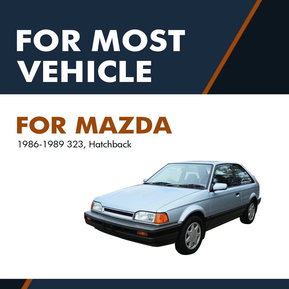 一对 2 后 L-R 升降门升降支撑适用于 1986 - 1989 年马自达 323 Hatchback 2 门 — 第 2/4 张图片