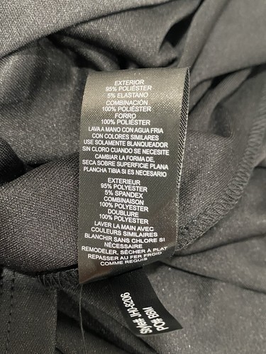 Jessica Howard Damen schwarz Chiffonärmel Etui-Kleid Petite Größe 8P - Bild 16 von 24