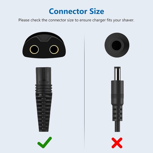 Xahpower 12V Chargeur pour Braun Rasoir Électrique Série 9 7 5 3 1, Câble de... - Imagen 3 de 7