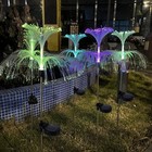 Outdoor Solar Jellyfish Light 2 Layer Color Change Garden Lawn Decoration