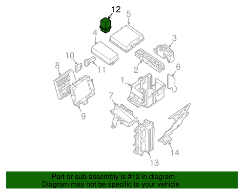 Genuine Nissan 1997-2025 Hitch or Starter Relay Fits Many 25230-79917 - 第 3/5 張圖片