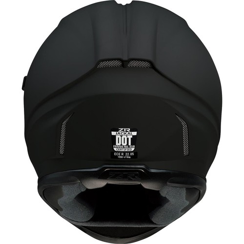 Z1R Flat Black Jackal Smoke Helmet (Adult 3X-L) 0101-13998 - Picture 3 of 3