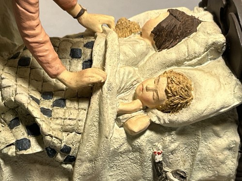 Norman Rockwell’s MOTHER’S LITTLE ANGELS Limited Edition Hand Crafted 1992 - Bild 2 von 12