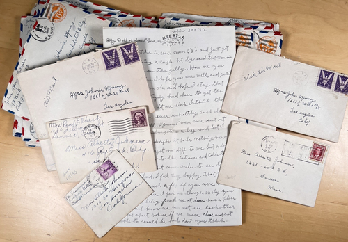 WWII Homefront Letters Chinese American Serviceman's Censorship Concerns in 1944 - Picture 9 of 11