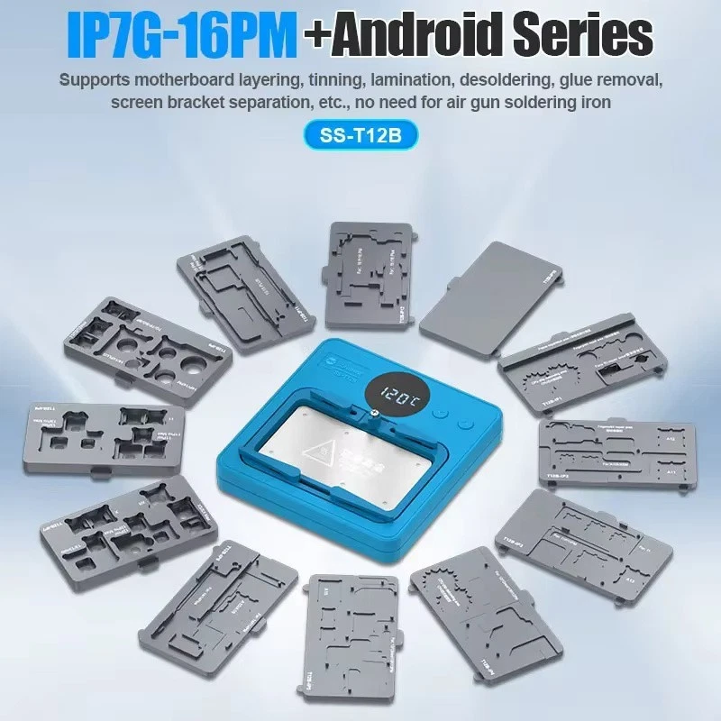 PreHeater Platform HotPlate PCB MidLayer iPhone 7-16 Series Sunshine SS-12B UK - Image 3 of 4