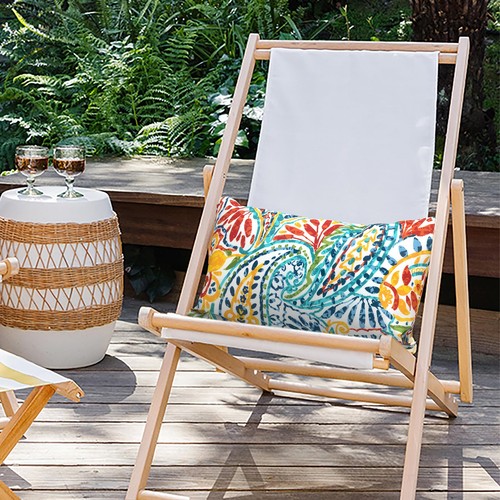 Outdoor Lumbar Pillows 12x20 inch, Rectangle Throw Pillows with Inserts, Deco... - Bild 5 von 6