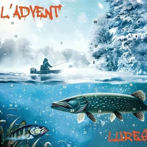 L’ADVENT’LURES 2024, Fishing Advent Calendar, Fishing Lure Christmas Gifts - Bild 6 von 16