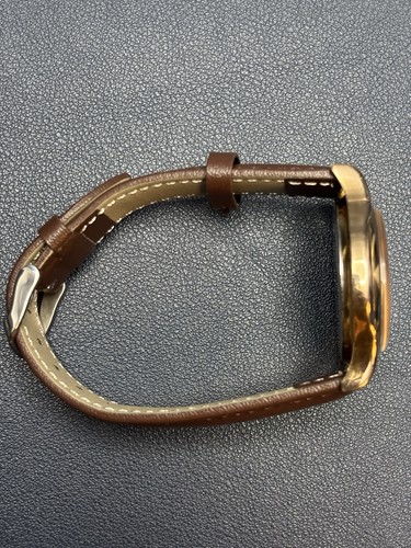 Vintage Fossil Moon Phase Gold Tone Date Quartz Watch - Read Description - Bild 8 von 14