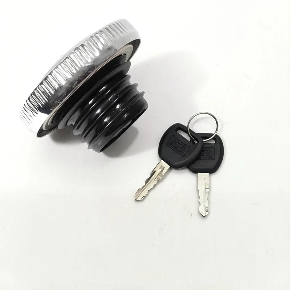 Réservoir Refermable Chrome pour Harley-Davidson Patrimoine Fat Boy Road King - Photo 2/4