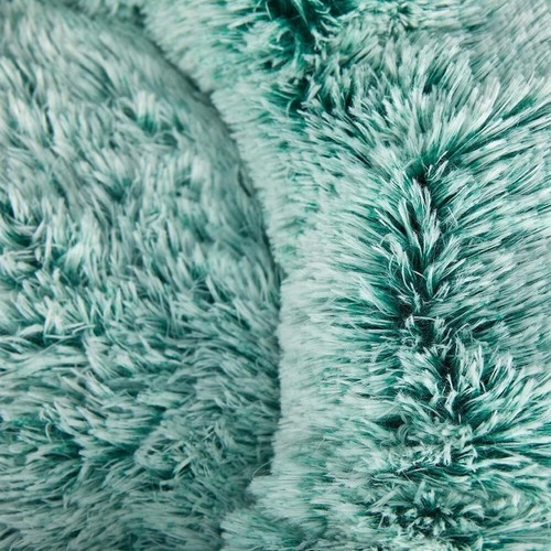 PaWz Replaceable Cover For Dog Calming Bed Donut Nest Soft Plush Kennel Teal L - Picture 4 of 12