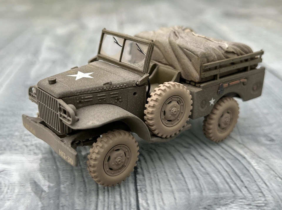 Corgi Dodge WC51 ¾ Ton Weapons Carrier 1:43 US Army Korean War US51703 Boxed - Image 3 of 4