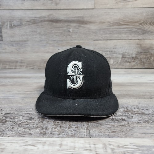 Seattle Mariners MLB Baseball Team Cap Hat Adult Mens Fitted Size 7 3/8