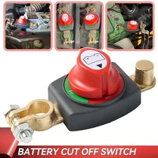Car Battery Switch Isolator Terminal Quick Cut-off Disconnect Master 12V-48V US