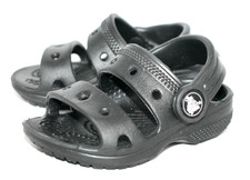 CROCS Toddler Classic Sandal Heel Strap Size C-4 Black