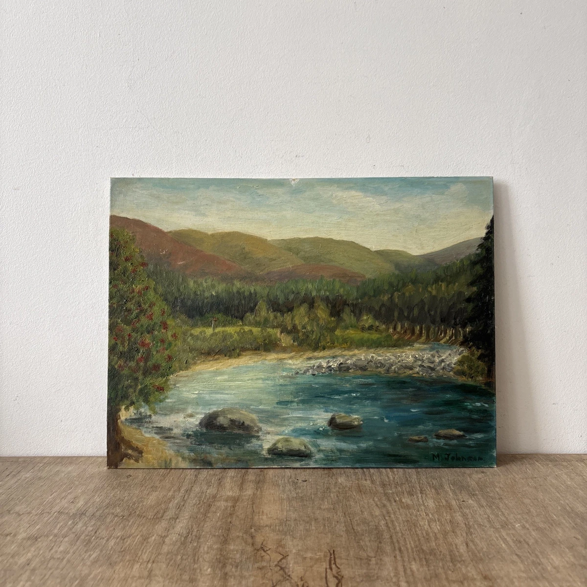 Woodland Painting for sale | eBay UK