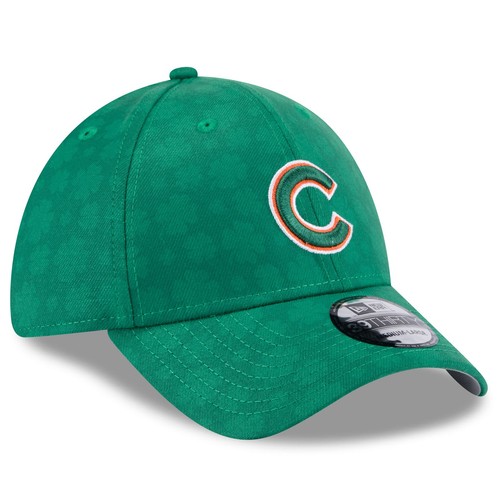 New Era Herrenmütze Kelly grün Chicago Cubs St. Patrick's Day 39THIRTY Flex - Bild 3 von 6