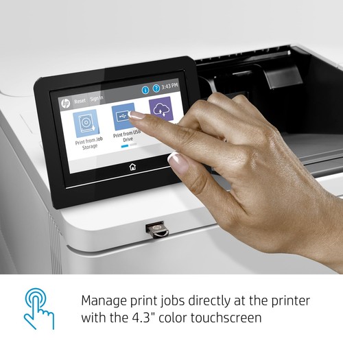 HP LaserJet Enterprise M612dn Monochrome Printer with built-in Ethernet & Duplex - Picture 10 of 11