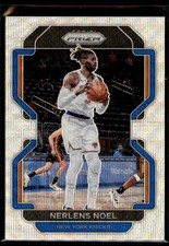 Nerlens Noel 2021-22 Panini Prizm Silver Wave Prizms Refractor #224 New York