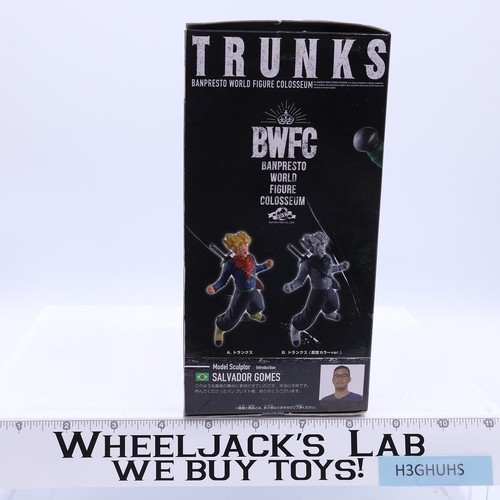 Trunks 2017 BWFC Banpresto World Figure Colosseum Craneking MIB Figure - Picture 3 of 12