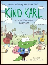 Kind Karl by Sharon Salzberg - NEW Hardback 1st Ed - Early Release Ready to Ship