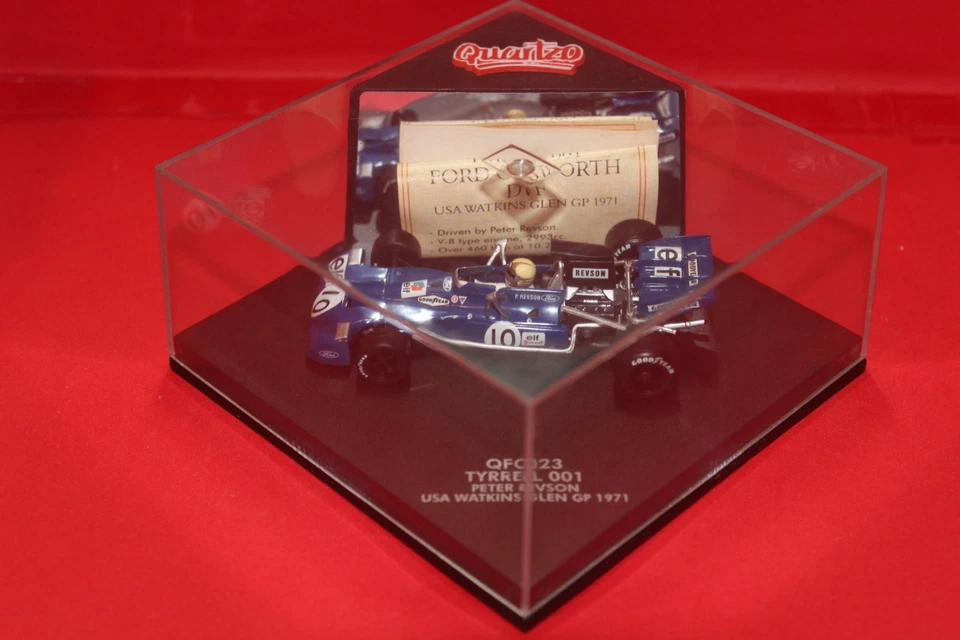 1/43 Elf Team Tyrrell Ford 001 (1971) - #10 P. Revson - QUARTZO - Immagine 3 di 4
