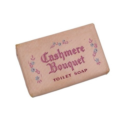 1940s-50s Cashmere Bouquet Bath Size Toilet Soap Colgate Palmolive Vintage