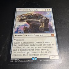 Cataclysmic Gearhulk - Kaladesh - Mythic - NM (see pics) - MTG